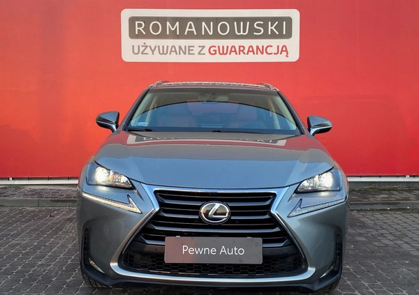 Lexus NX cena 127900 przebieg: 62076, rok produkcji 2017 z Jedlicze małe 254